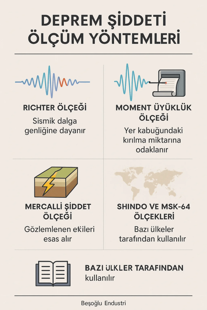 deprem şiddeti ölçüm