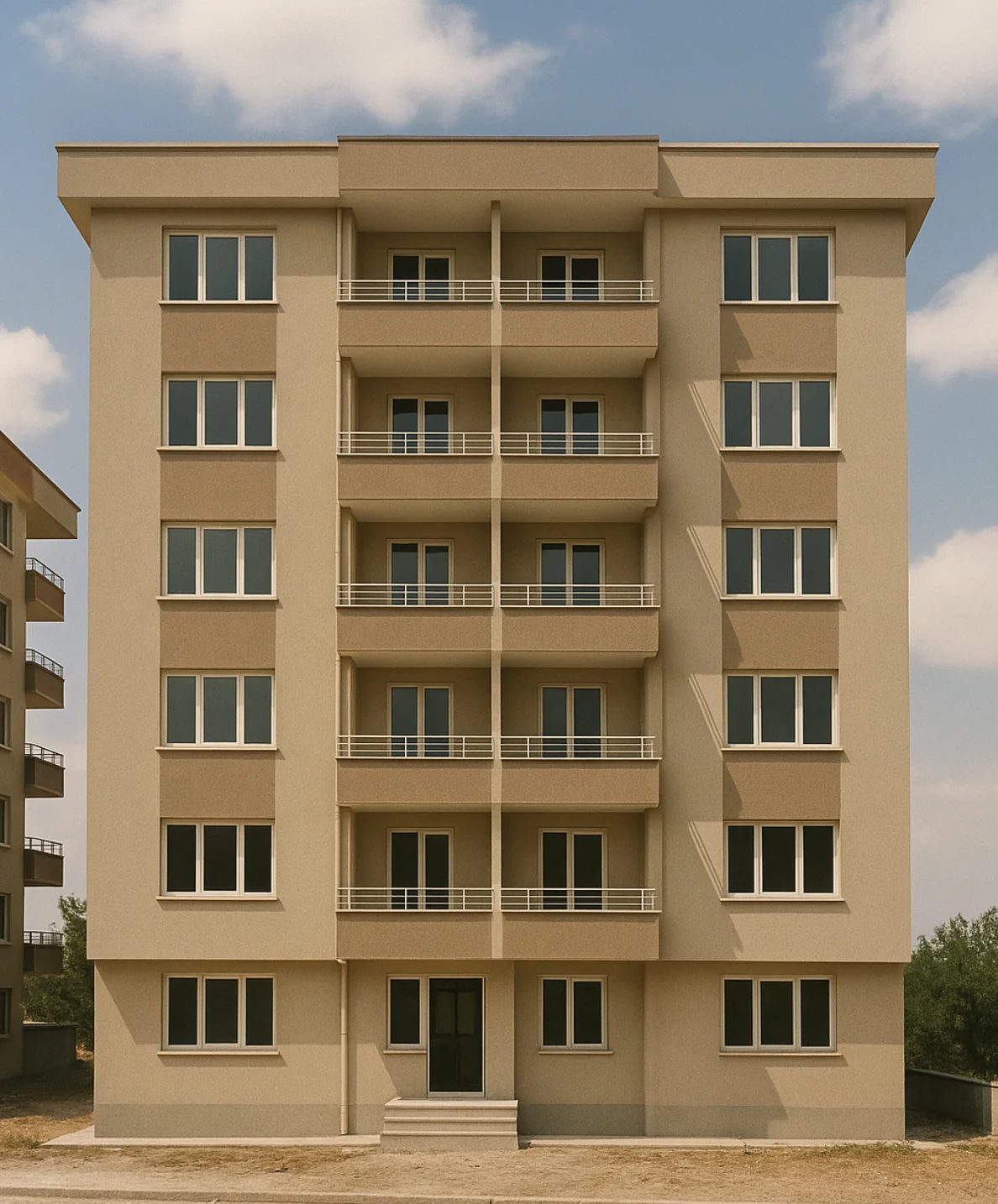 Uluçaylar Apartmanı - Anahtar Teslim İnşaatı -1997