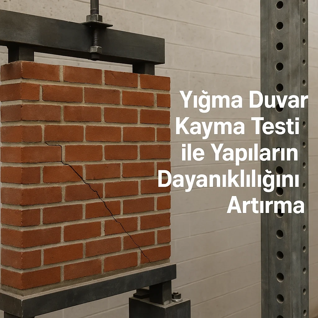 yığma duvar kayma test