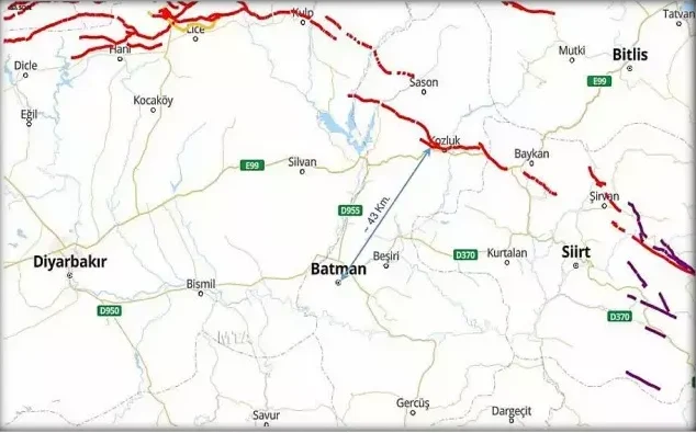 Batman Deprem Riski: Sismik Tehlikeler ve Güvenli Yapılaşma