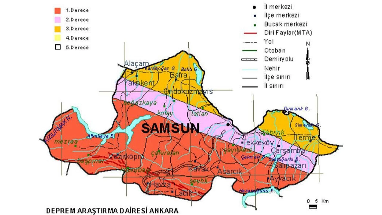 Samsun Deprem Riski: Karadeniz Kıyısındaki Sismik Gerçekler
