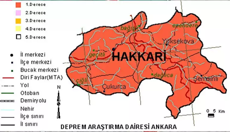 Hakkâri Deprem Riski: Güneydoğu Torosların Sismik Analizi