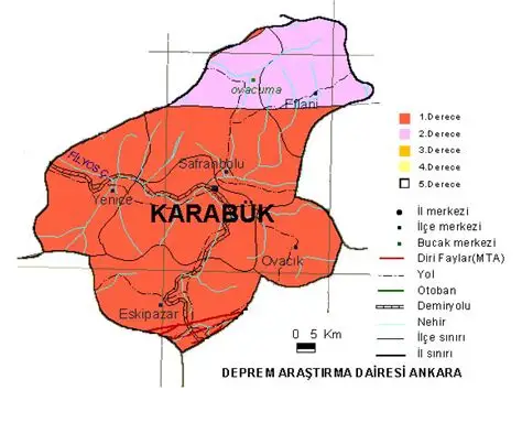 Karabük Deprem Riski: Batı Karadeniz'in Sismik Analizi