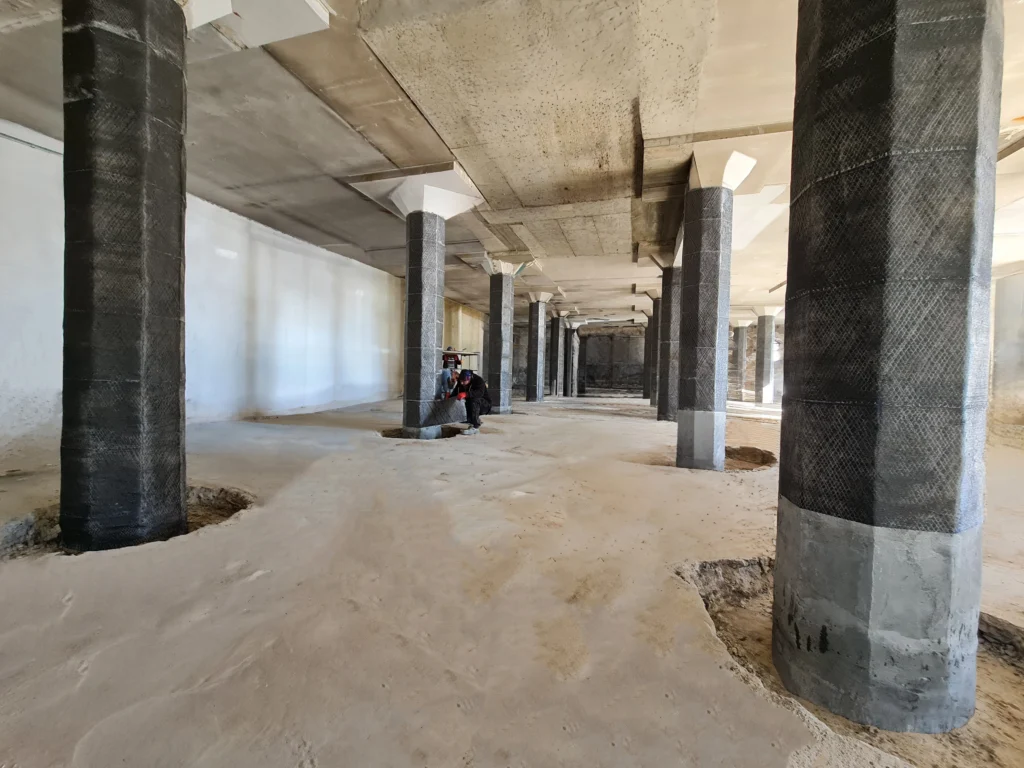 CFRP ELYAF KOLON GÜÇLENDİRME